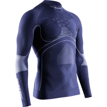 X-Bionic M Energy Accumulator 4.0 SHIRT LS Turtle Neck MARINE / OPTICAL WHITE