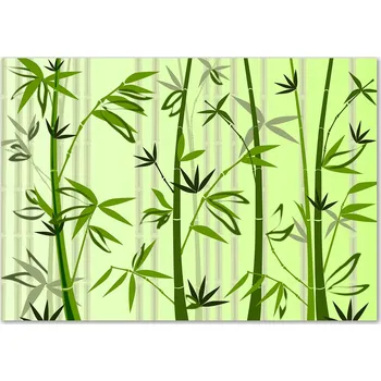 Obraz Skleněný panel 70 x 100 x 4 mm tvrzené sklo broušené zelené