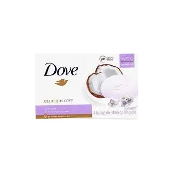 Mýdlo Dove mýdlo kokos a jasmín Coconut 4 x 90 g