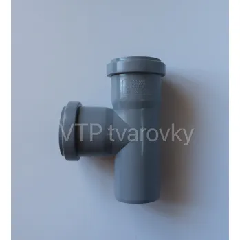 Kanalizační potrubí HTEA odbočka DN 50 Úhel: 87,5°