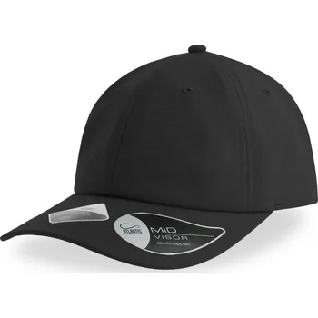 Pracovní přilba Atlantis Headwear Kšiltovka Energy, 6 panelová, baseballová COT33015600299-black Černá UNI