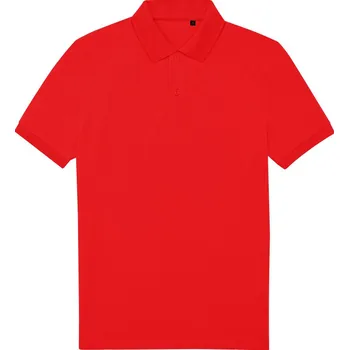 B&C Polokošile B&C My Eco Polo 65/35, krátký rukáv COT01U428zn402-pop tomato M Červená tomato