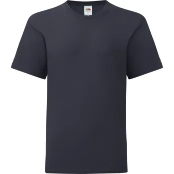 Chlapecké kalhoty Fruit of the Loom Tričko Kids Iconic 150 T, krátký rukáv, dětské COT161023a36a3-deep navy Navy deep 104