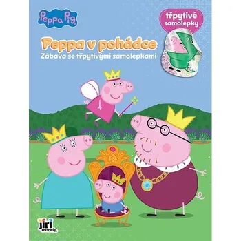 omalovánky Zábava se třpytivými samolepkami Prasátko Peppa