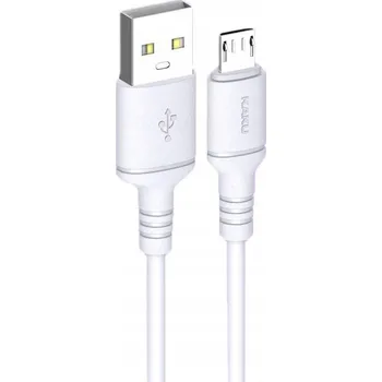 Datový kabel Kabel Kaku USB - microUSB typ B 2 m bílý