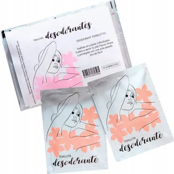 10 ks Jednorázový deodorant s antiperspirantem Alum Minerální