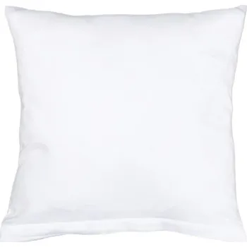 Polštář SCANquilt povlak KLASIK PLUS UNI bílá 50 x 70 cm