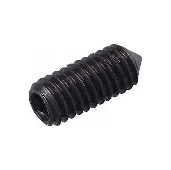 Šroub Černý stavěcí šroub bez hlavy M4x5 DIN914 500 ks