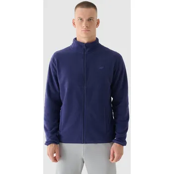 Pánská mikina Pánská fleecová mikina 4F 4FWMM00TFLEM316 NAVY M