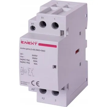 Stykač Modulární stykač PRO 2p 40A 1NO+1NC 230V