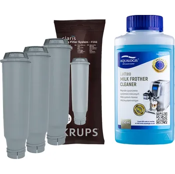 Kávovar Sada filtrů Krups KRUPS F08801 3ks + nádobka na mléko Latteo 250ml