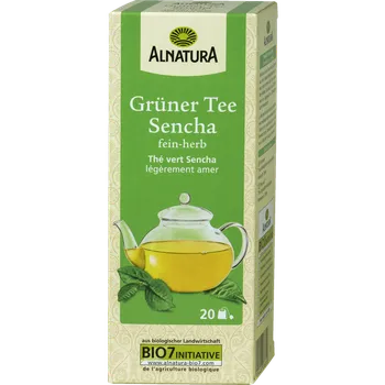 Čaj Alnatura Bio zelený čaj Sencha 20ks 30g
