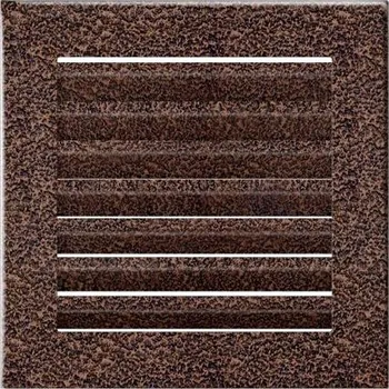 Větrací mřížka Mřížka výdechová lakovaná Kratki hnědá