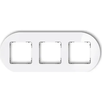 Karlik trojitý Rámeček bílý