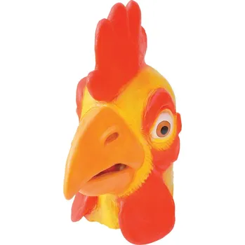 Karnevalová maska bristolLatexová maska slepice - kohouta