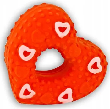 Hračka pro psa Hračka pro psy Akinu latexové srdce 9 Cm