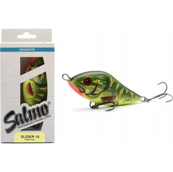 Umělá nástraha WOBLER SALMO SLIDER PLOVOUCÍ 7cm - GREEN PIKE (ŠTIKA ZELENÁ)