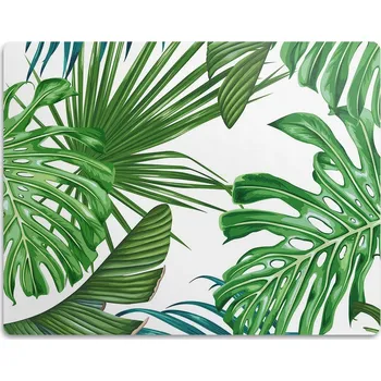 Miska pro psa Podložka pro kočky a psy pod misky s monsterami, velká, 45x35 cm