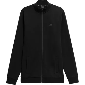 Pánská mikina Pánská mikina na zip 4F SWEATSHIRT-FULL ZIP S Černá