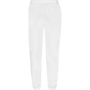 Pánské kalhoty Fruit of the Loom Tepláky Classic Elasticated Jog Pants COT16402600103-white L Bílá