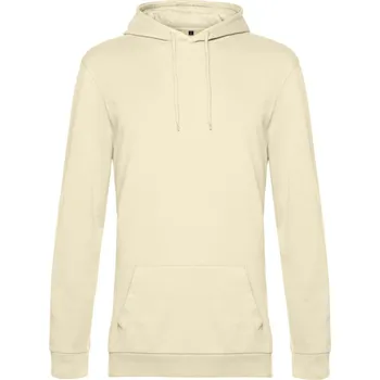 pracovní mikina B&C Mikina B&C Hoodie s kapucí, pánská COT01U03W40300-pale yellow XS Žlutá světlá