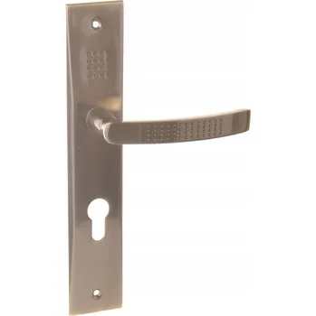 Dveřní kování Klika ke dveřím PRO VLOŽKU barva patina kovová klika montážní šrouby SADA