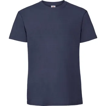 pracovní tričko Fruit of the Loom Tričko Iconic 195 T, krátký rukáv, pánské COT16142200315-navy Navy 5XL