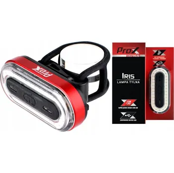 Cyklosvítilna Zadní světlo na kolo Prox Iris LED COB USB