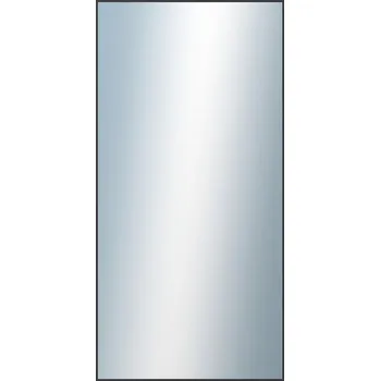 Koupelnový nábytek DANTIK - Zarámované zrcadlo - rozměr s rámem cca 60x120 cm z lišty Hliník černá | P03-021 (7003021)