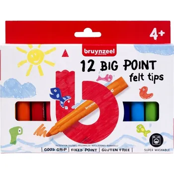 Sada silných fixů Big Point Bruynzeel, 12 ks