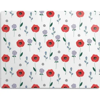 Miska pro psa Podložka pod misku pro psa a kočku Maki, vzor pole, 45x35 cm