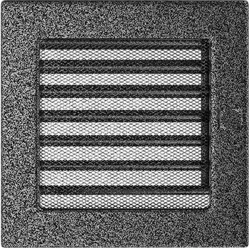 Větrací mřížka Mřížka výdechová lakovaná Kratki šedá