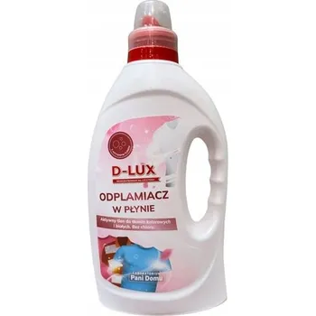 Odstraňovač skvrn D-LUX Odstraňovač skvrn na barevné a bílé prádlo s aktivním kyslíkem 1L