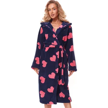 Dámský župan L&L Futura 2311 tmavě modrý, S