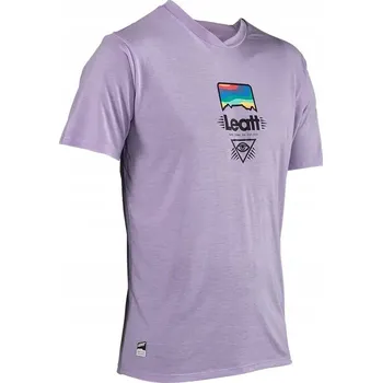 cyklistický dres Leatt cyklistický dres MTB Gravity 1.0 Lavender Fialový XL