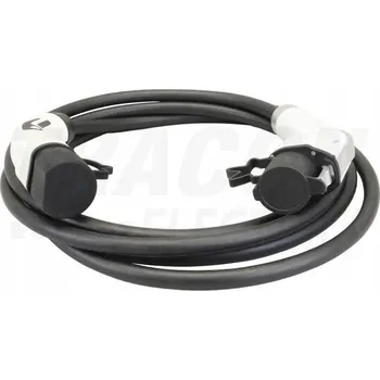 elektrický kabel Nabíjecí kabel pro elektromobily 3-32A, 3+2 piny, 5 m, 16A, D10 mm