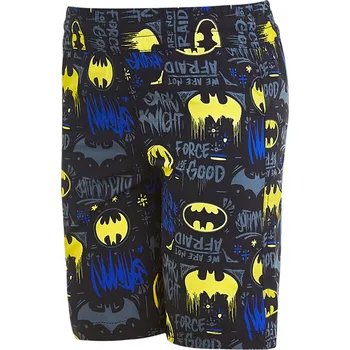 Pánské kraťasy Šortky Zoggs Batman s potiskem černo/modro/žluté, velikost 92