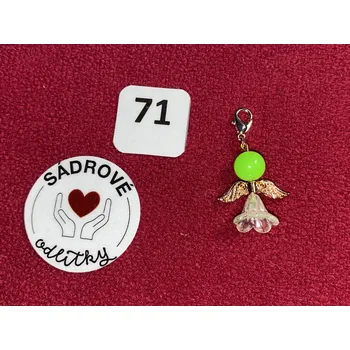 HandMade by VeJa Přívěšek - andílek pro štěstí/ radost č.71