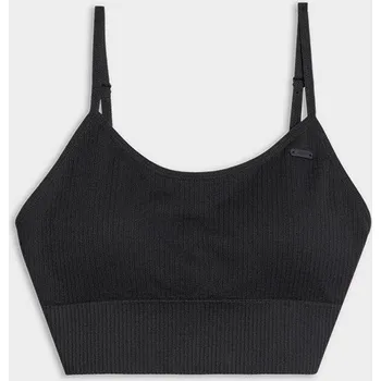 Podprsenka Dámská podprsenka 4F 4FWSS25USBAF151 DEEP BLACK XS-S