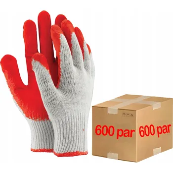 Pracovní rukavice Pracovní rukavice Ogrifox potažené gumou velikost 9 - L 600 párů