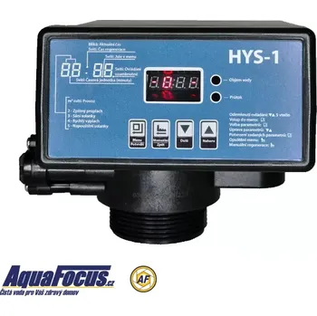 vodní filtr Automatický řídící změkčovací ventil objemový 1" - HYS-1 s horním distributorem