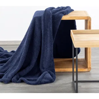 deka DEKA Z MIKROFLANELU LORI 150X200 CM TMAVĚMODRÁ