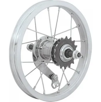 Zapletené kolo OEM zadní zapletené kolo 16' 305-21 16d Velosteel torpedo (stříbrná)