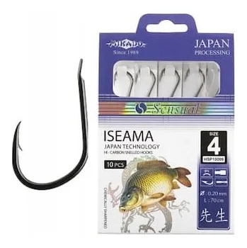 Rybářský háček Háčky s protihrotem Mikado ISEAMA 10 ks