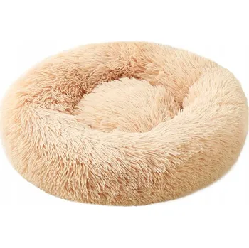 Pelíšek pro psa Potah pro domácí mazlíčky FLUFFY SOFT PELÍŠEK 60CM PODLOŽKA PRO PSA KOČKU BÉŽOVÁ