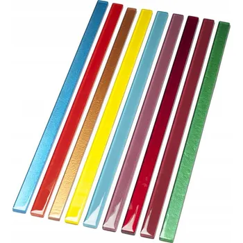 Obklad Skleněná mozaika, dekor, skleněná lišta 2 x 60 cm