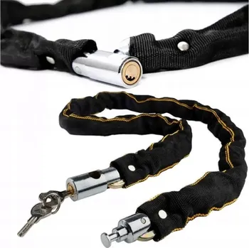 Zámek na kolo ŘETĚZ ZÁMEK NA KOLO NA KOLO MOTOR ZAPÍNÁNÍ