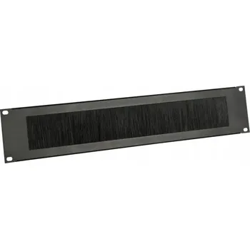 Adam Hall 87222 BRUSH Panel se štětinou do racku, 2U, ocel