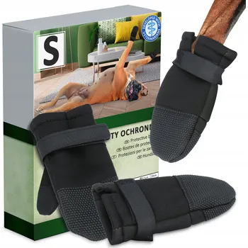 Obleček pro psa BOTY pro PSA S PONOŽKY OCHRANNÉ Vodotěsné PROTISKLUZOVÉ 2ks ZIMNÍ L YV