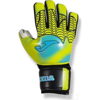 Brankářské rukavice Brankářské rukavice JOMA PREMIER, barva zářivě žlutá - černá, velikost 7